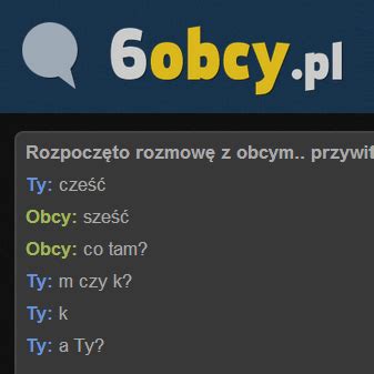 strony podobne do 6obcy|Rozmawiaj anonimowo :)